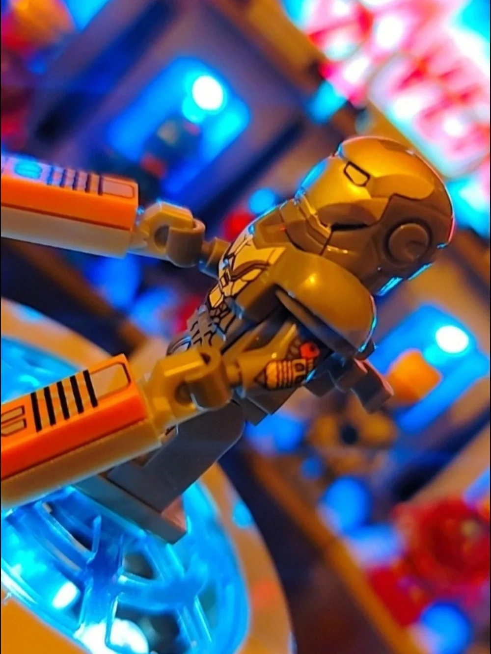 Ironman Minifigure Lego Compatible